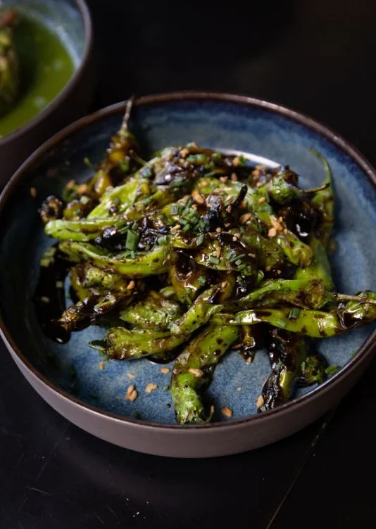 Blistered Shishito Peppers