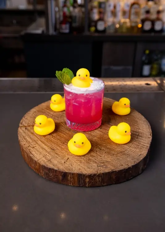 Ducks in a Row mocktail