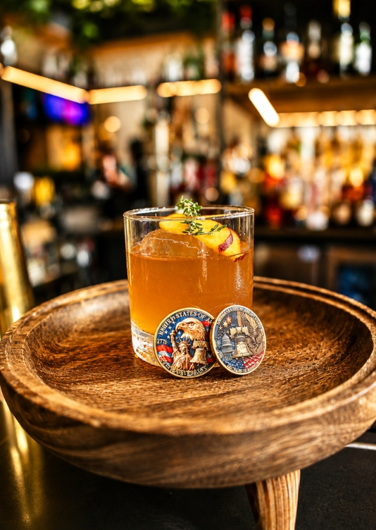 The Peel's 1776 Old Fashion cocktail